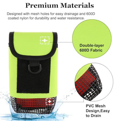 Fiozinx Finger Reel/SMB Buoy Storage Bag (Green)