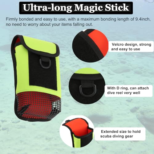 Fiozinx Finger Reel/SMB Buoy Storage Bag (Green)