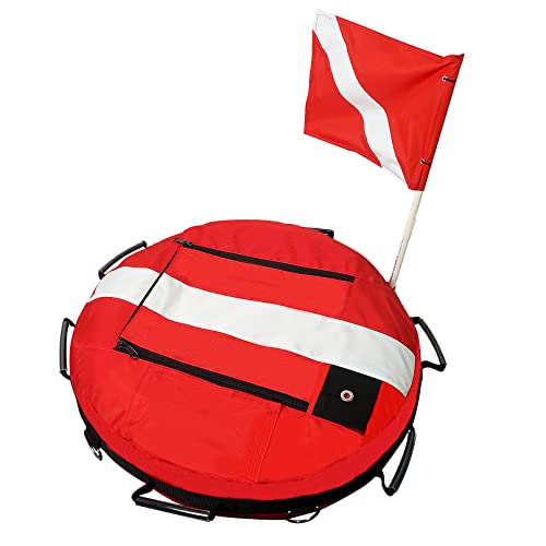 Luwint Inflatable Dive Buoy with Training Signal Flag