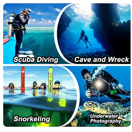 High Visibility Surface Marker Buoy with Dive Reel