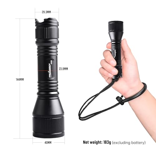 ORCATORCH D550 Underwater Dive Light 1000 Lumens