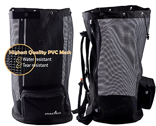 XL Mesh Backpack for Scuba Diving Gear and Equipment