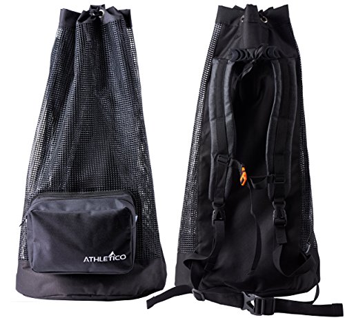 XL Mesh Backpack for Scuba Diving Gear and Equipment