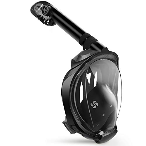 Greatever G2 Full Face Snorkel Mask with Camera Mount