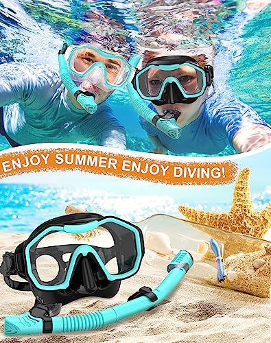 Adults Snorkel Set with 180° Panoramic View