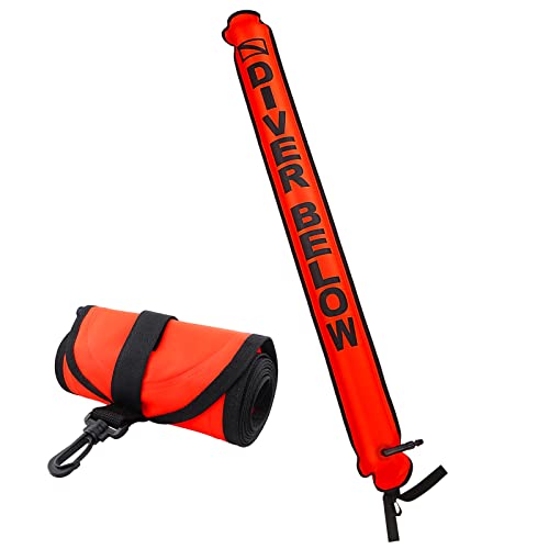 4ft Scuba Diving Signal Tube Surface Marker Buoy