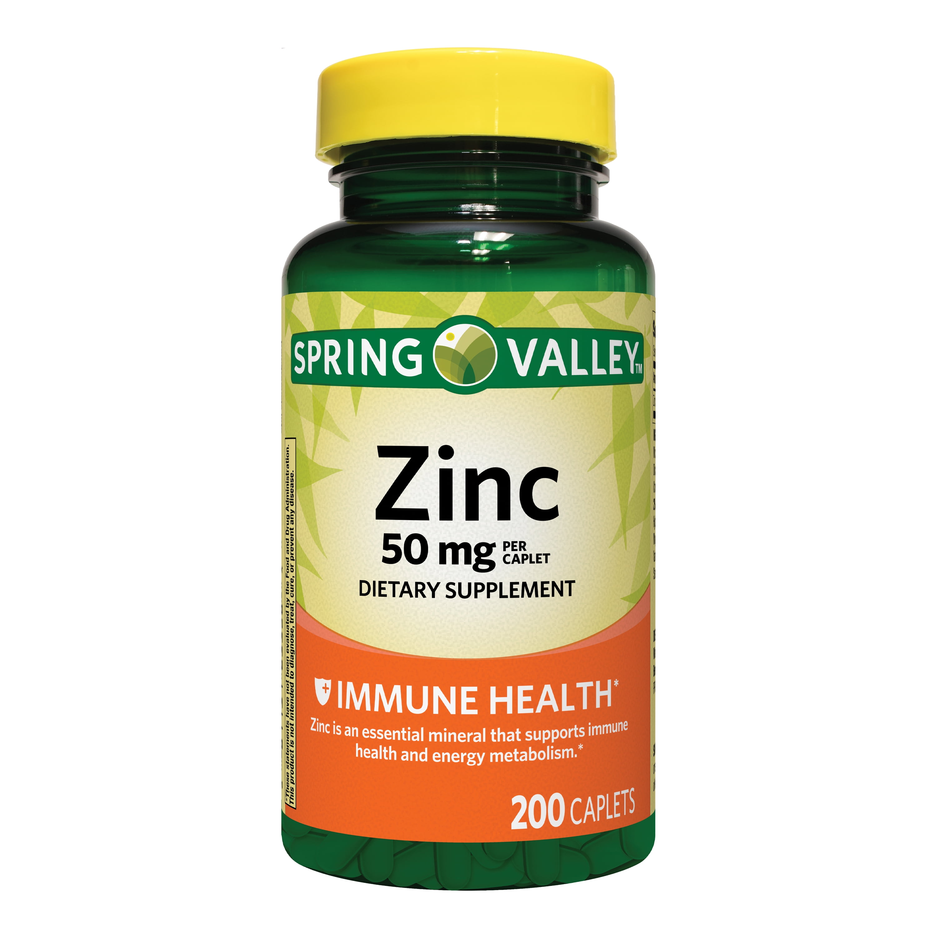 Zinc, Magnesium, Calcium Supplement - 200 Count