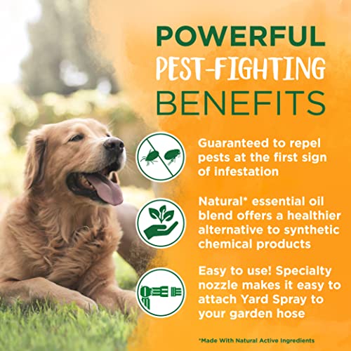 TropiClean Natural Tick Yard Spray | 32oz | USA