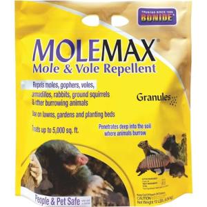 Bonide MOLEMAX Repellent Granules - 10 lbs. Outdoors