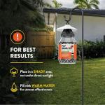 Outdoor Fly Trap 2-Pack with Dissolvable Non-Toxic Bait