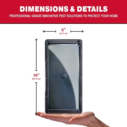 Catchmaster 10PK Indoor Glue Mouse Traps, Pet Safe