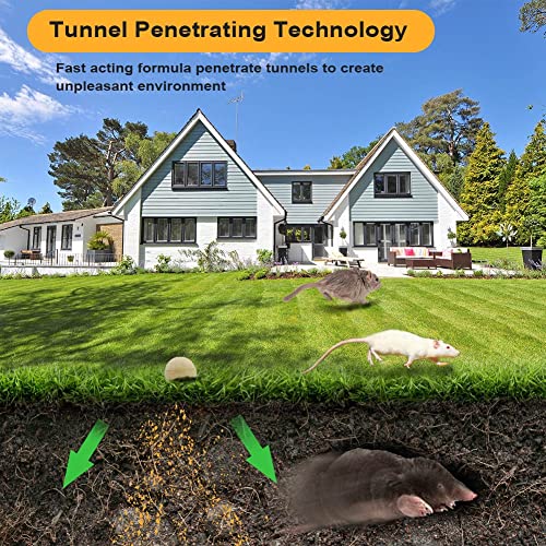 Outdoor Mole & Gopher Repellent - 8 Pack