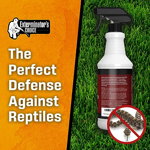 Snake Defense Spray - Non-Toxic Repellent - Cinnamon Scent (32oz)