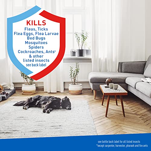 Adams Flea & Tick Spray, Kills 10+ Pests, 24 Fl Oz