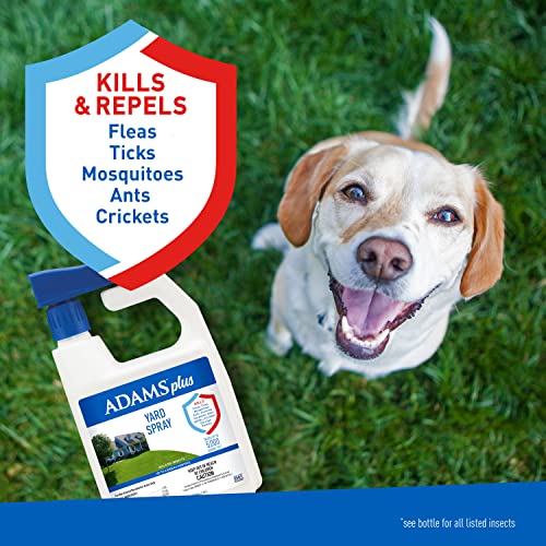 Adams Plus Yard Spray | Kills Mosquitoes, Fleas, Ticks