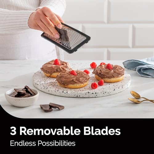 Stainless Steel Cheese Grater with Garlic Crusher Combo