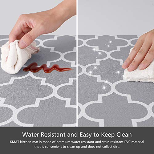 Cushioned Anti-Fatigue Kitchen Mats [2 PCS] - Waterproof