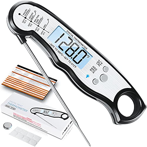 Waterproof Digital Meat Thermometer for Cooking & Grilling