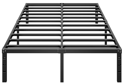 14 Inch Metal Platform Bed Frame, Strong Support, Full Size
