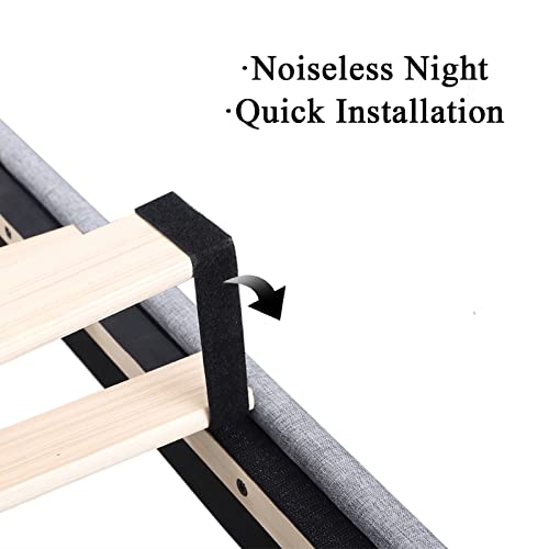 Feonase Queen Bed Frame with USB Ports & Storage