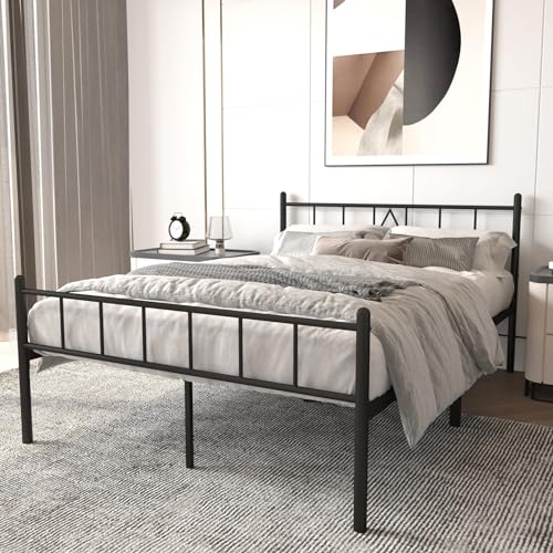 14 Inch Metal Platform Full Size Bed Frame