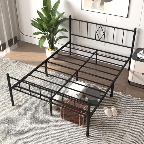 14 Inch Metal Platform Full Size Bed Frame