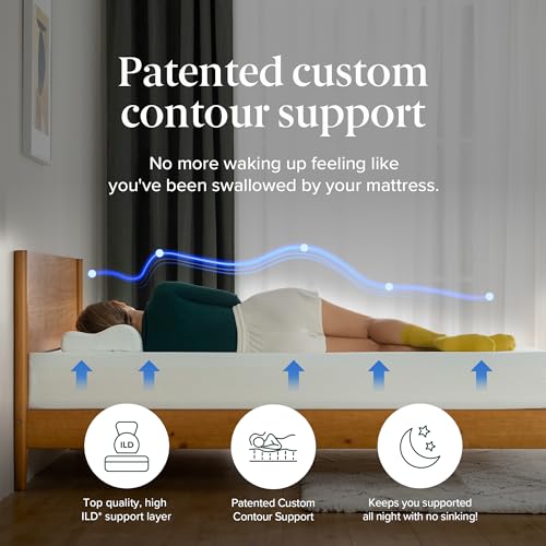 ZINUS 6 Inch Green Tea Memory Foam Mattress, Twin