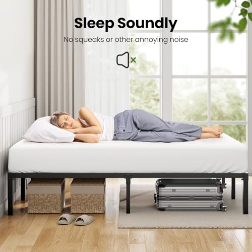 Marsail Metal Platform Bed Frame with Enhanced Support