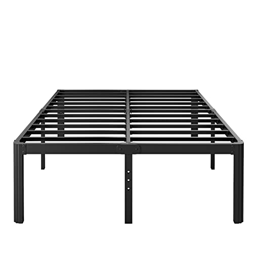 18in Full Size Metal Bed Frame - Black