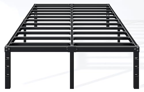 14 Inch Sturdy Metal Platform Bed Frame