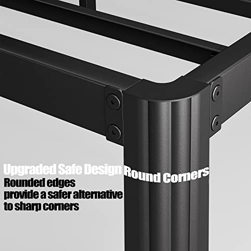 18in Full Size Metal Bed Frame - Black