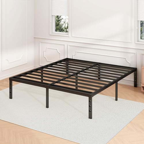 14 Inch Sturdy Metal Platform Bed Frame