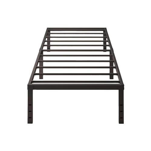 Sturdy Metal Twin Bed Frame - No Box Spring Needed