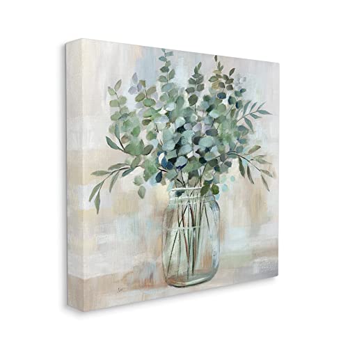 Soothing Eucalyptus Flower Herb Canvas Wall Art by Nan