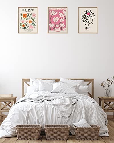 Abstract Henri Matisse Canvas Wall Art Set, 12x16in