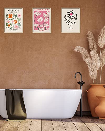 Abstract Henri Matisse Canvas Wall Art Set, 12x16in