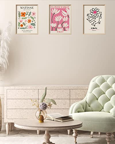 Abstract Henri Matisse Canvas Wall Art Set, 12x16in