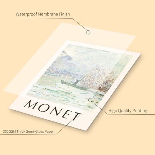 Chic Flower Market Wall Art Prints Set