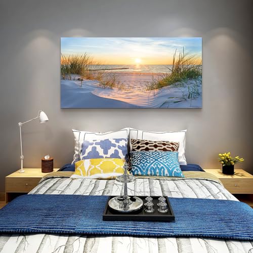 Lapremoly Sun Beach Seascape Wall Decor Art Prints