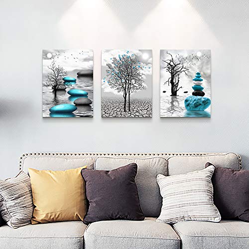Modern Abstract Framed Canvas Art Prints for Home Decor