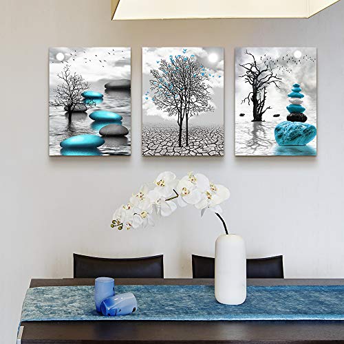 Modern Abstract Framed Canvas Art Prints for Home Decor