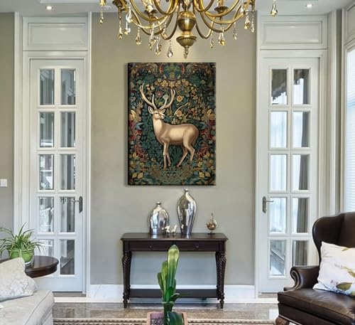 William Morris Framed Animal Wall Art Set - 3pcs