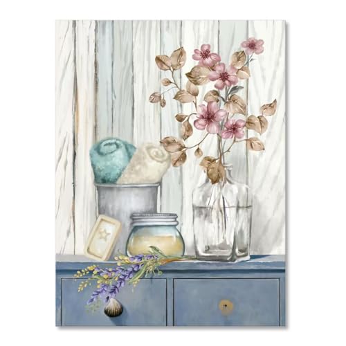 Farmhouse Floral Wall Art for Indoor & Outdoor Décor