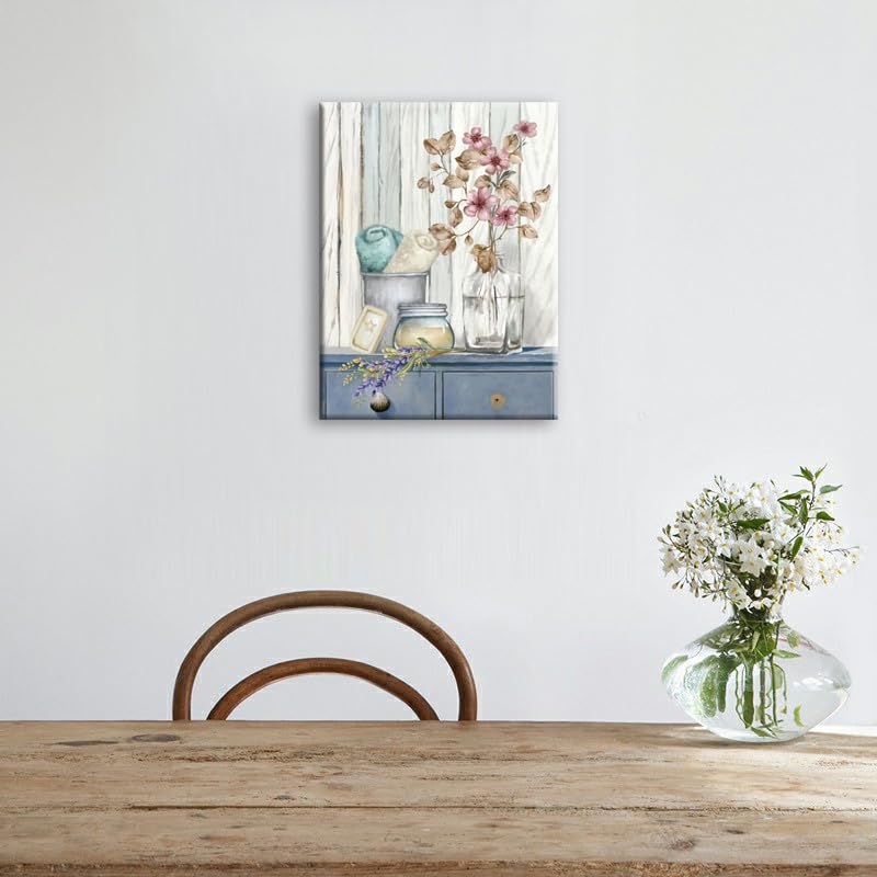 Farmhouse Floral Wall Art for Indoor & Outdoor Décor