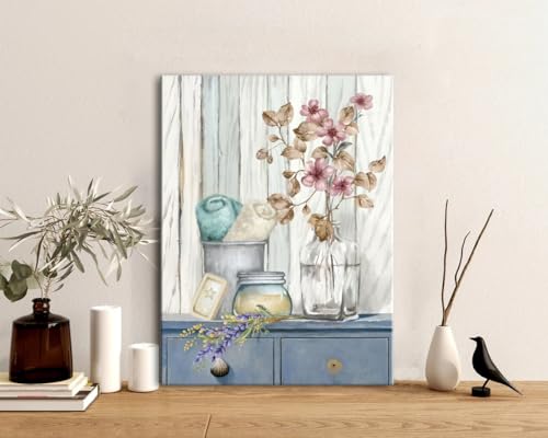 Farmhouse Floral Wall Art for Indoor & Outdoor Décor
