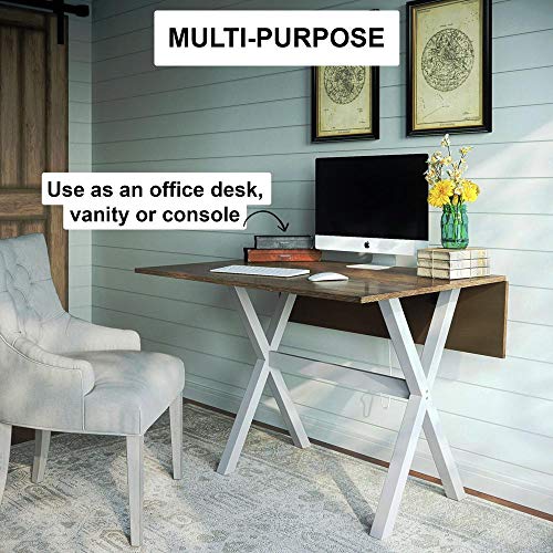 Nathan James Kalos Wood Folding Dining Table