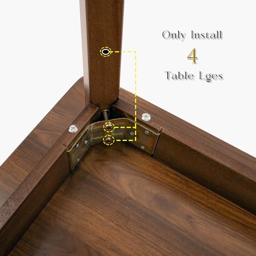 Yomony Wooden Dining Table, Computer & Office Desk