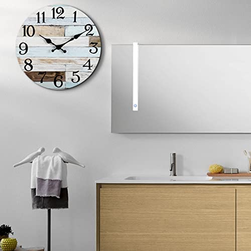 Country Retro Rustic Style 8" Wall Clock - Silent