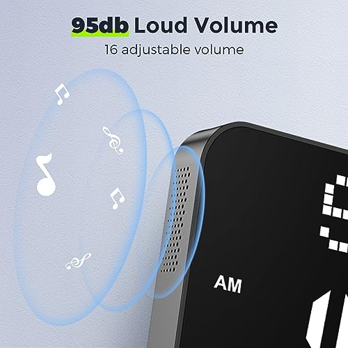 11.2" Large Digital Calendar Clock with Day & Date