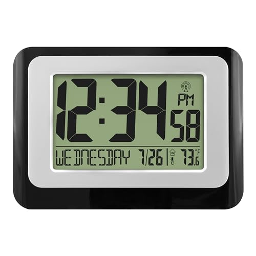 La Crosse Technology Digital Atomic Wall Clock